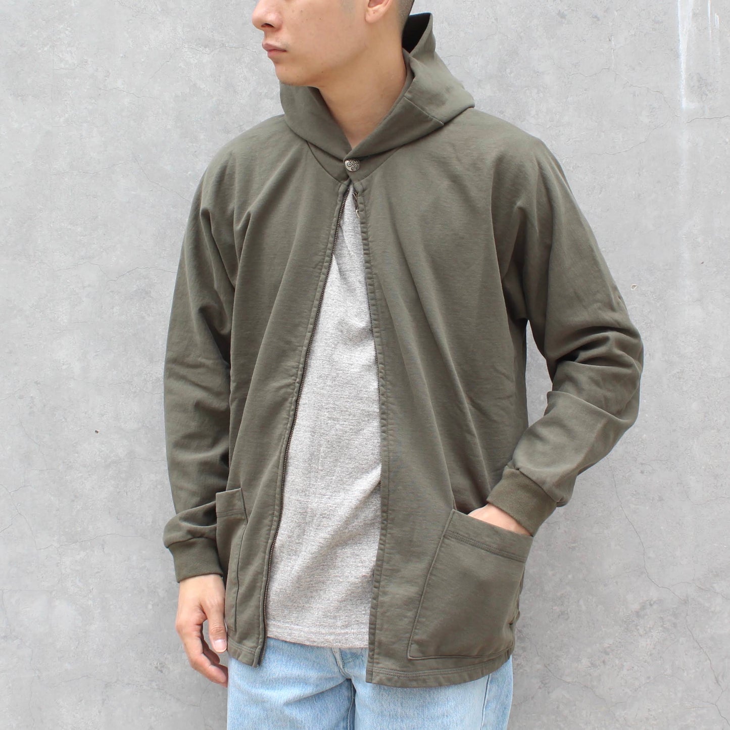 REMILLA - BUTTON HOODED