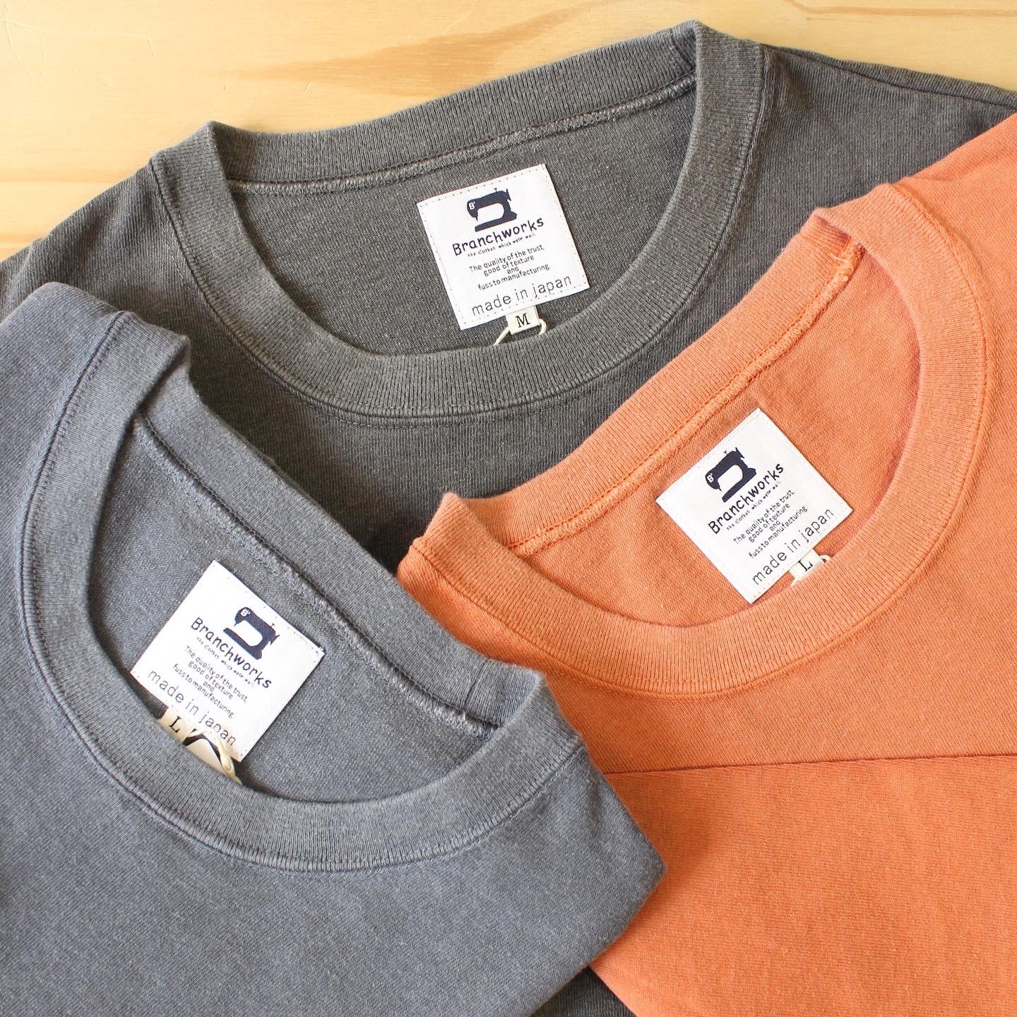 Branchworks - STANDARD ITEMS 空紡糸織法 POCKET TEE -