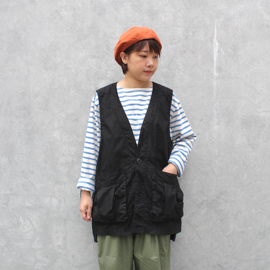 D.M.G - 硫化染 BIG POCKET VEST