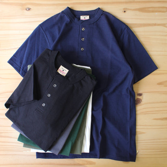 GOODWEAR (US version) CLASSIC 7.2OZ HENLEY NECK TEE