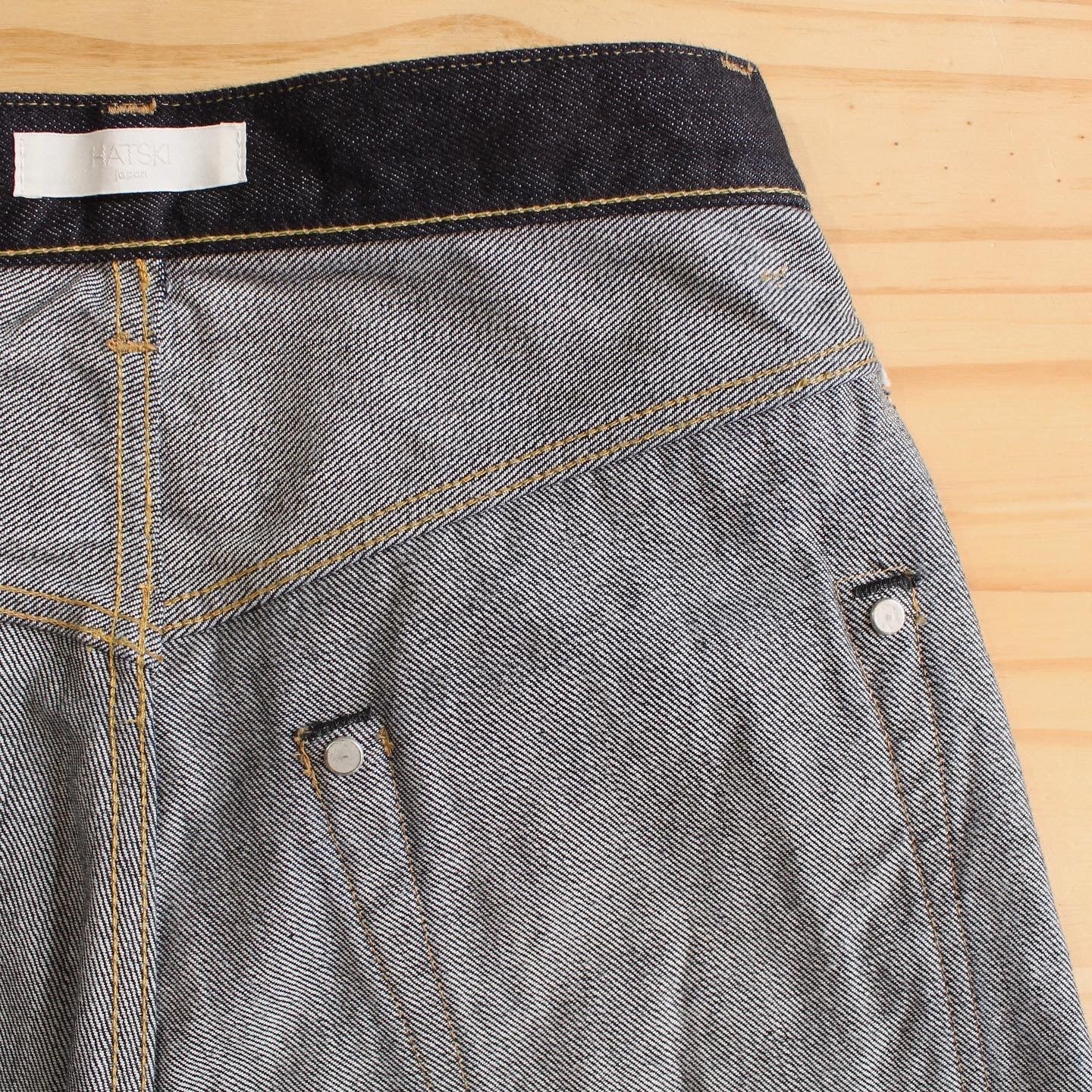 HATSKI - 15.6OZ Loose Tapered Denim (ONE WASH)