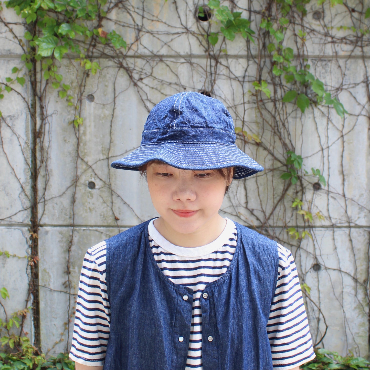 OrSlow - STANDARD ITEM US NAVY DENIM HAT