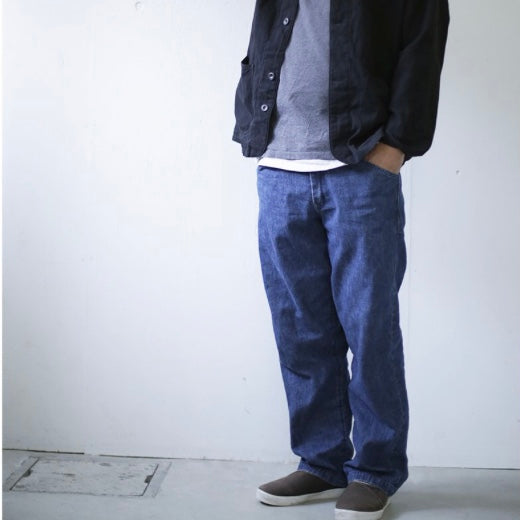 REMILLA - PAINT INDIGO DENIM PANTS