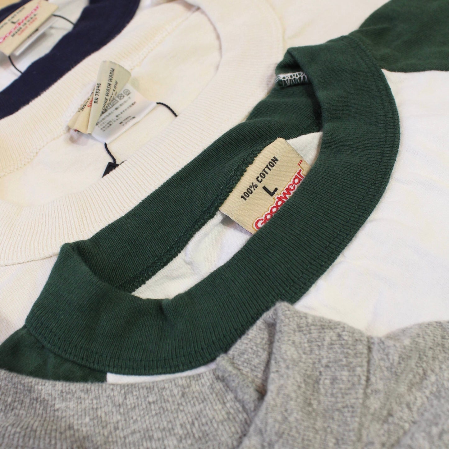 GOODWEAR (日版) 7.2OZ 3/4 RAGLAN TEE