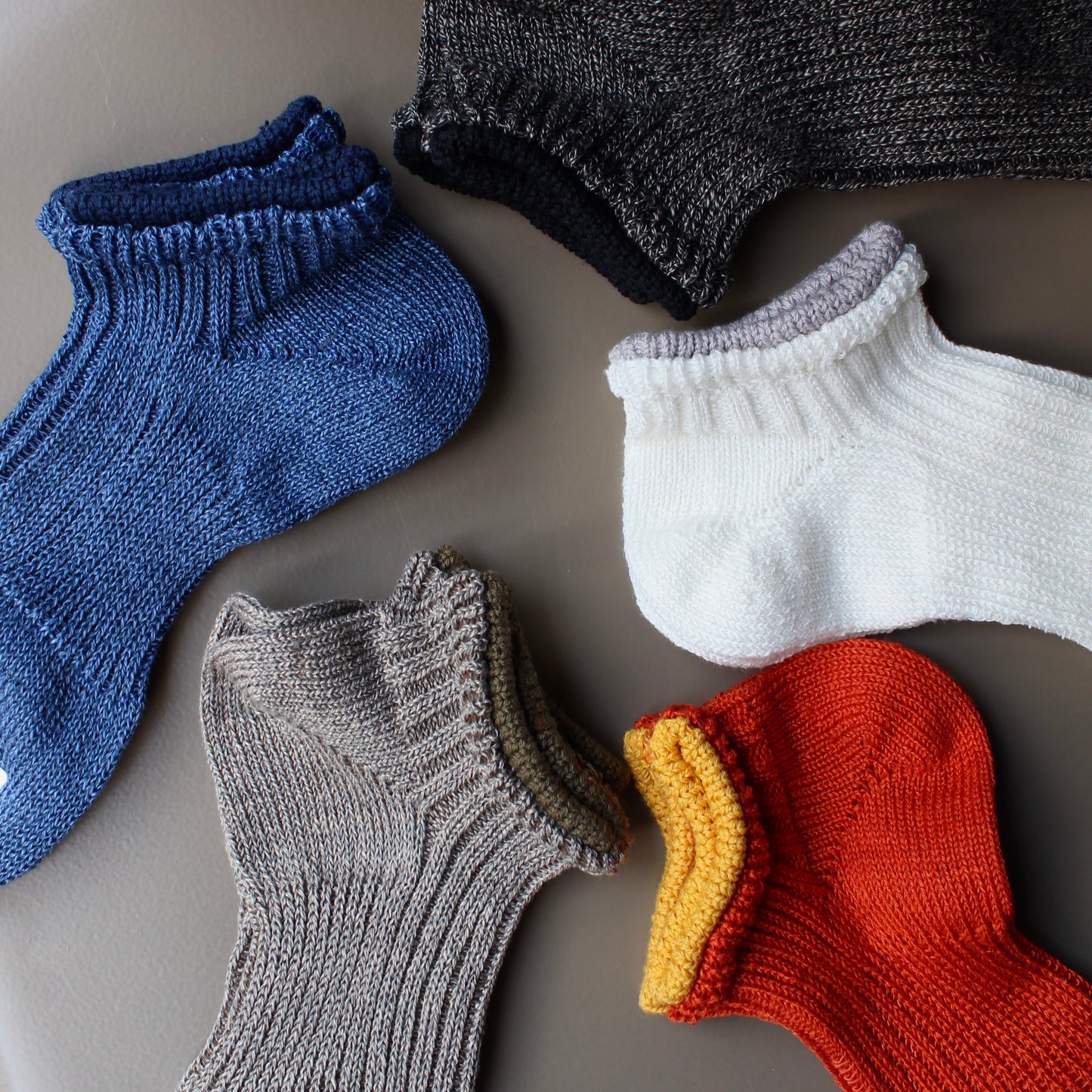 Hoffmann - Linen Layered Rib Socks