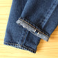 HATSKI - Loose Tapered Washi(日本和紙) Denim (Used Blue)