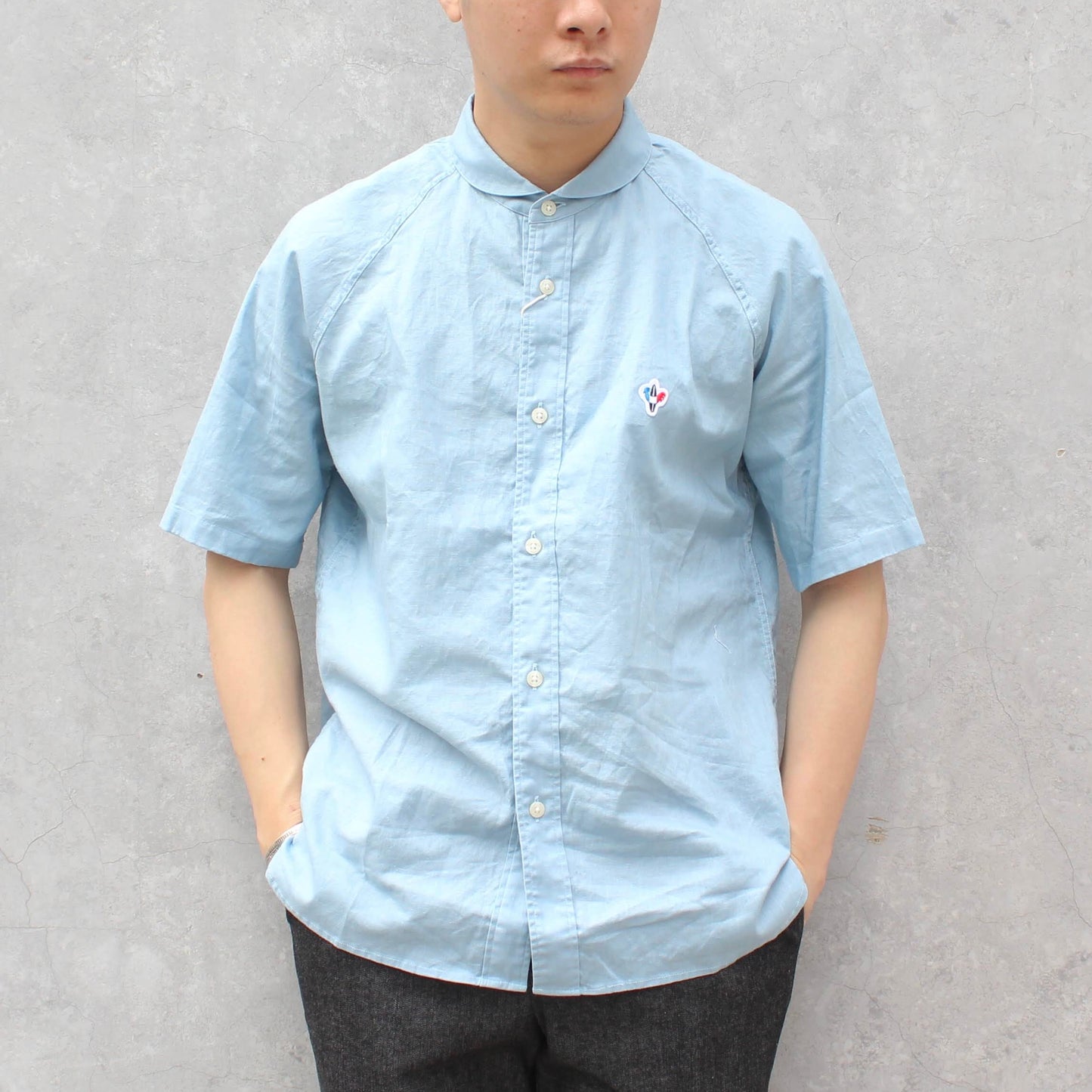 Arvor Maree - COTTON LINEN SAILOR S/S SHIRT