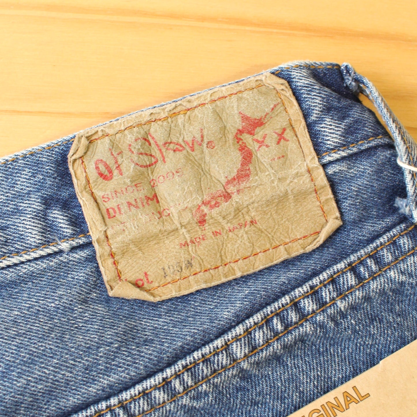 Or Slow - NEW STANDARD 105W 90S STANDARD DENIM