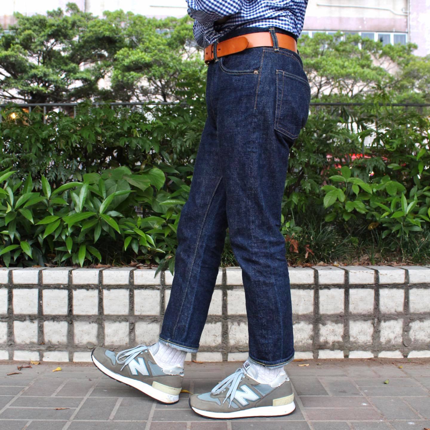 Or Slow - STANDARD ITEMS 107 IVY FIT  13.7OZ DENIM (ONE WASH)