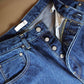 HATSKI -  15.6OZ Loose Tapered Denim (USED BLUE)