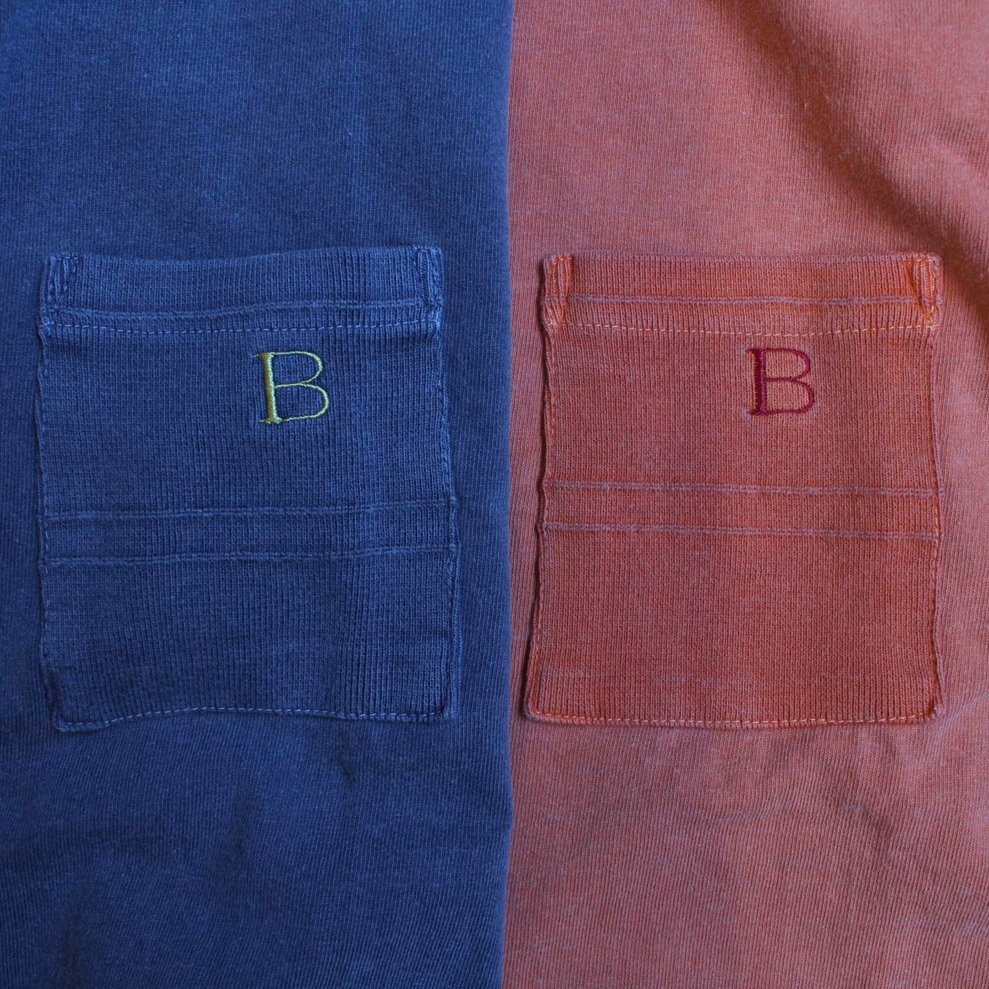 Branchworks - 空紡糸織法 HENLEY NECK POCKET SHIRT