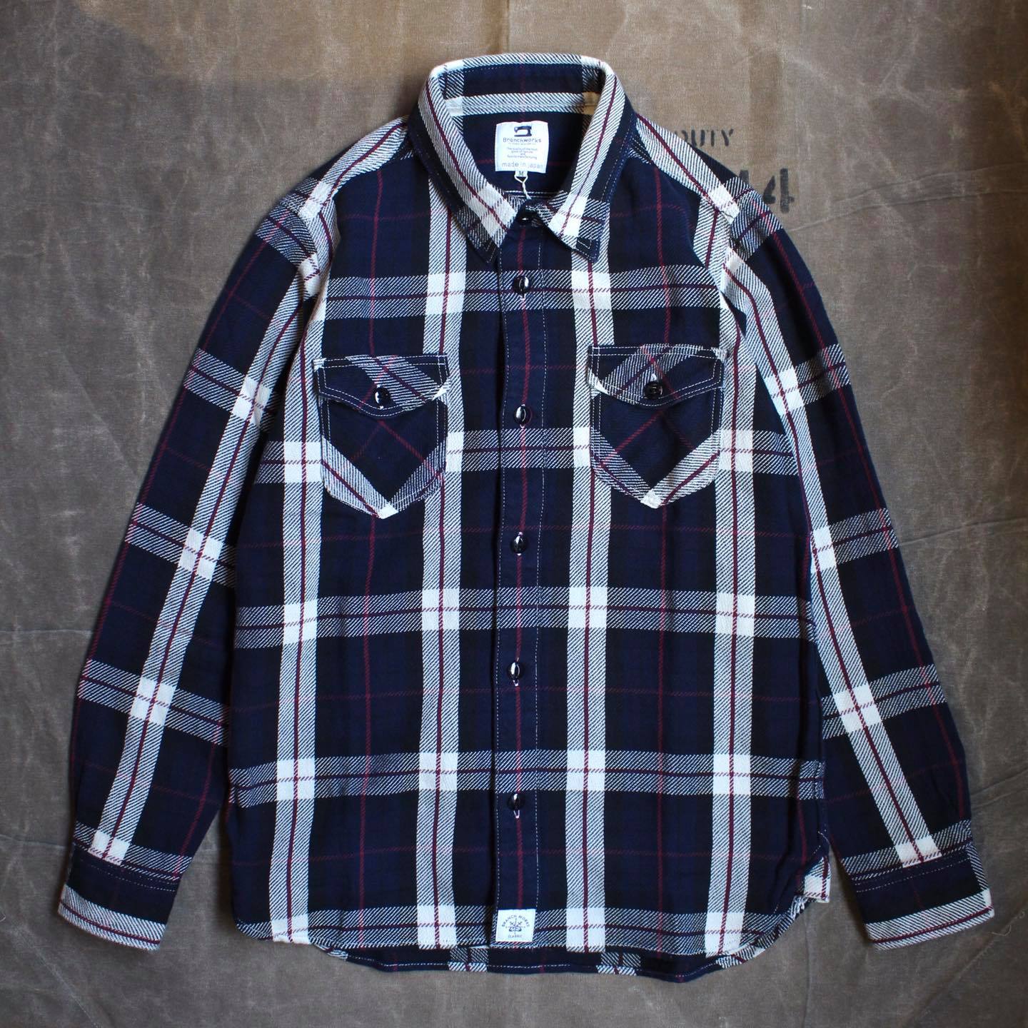 Branchworks - INDIGO CHECK SHIRT