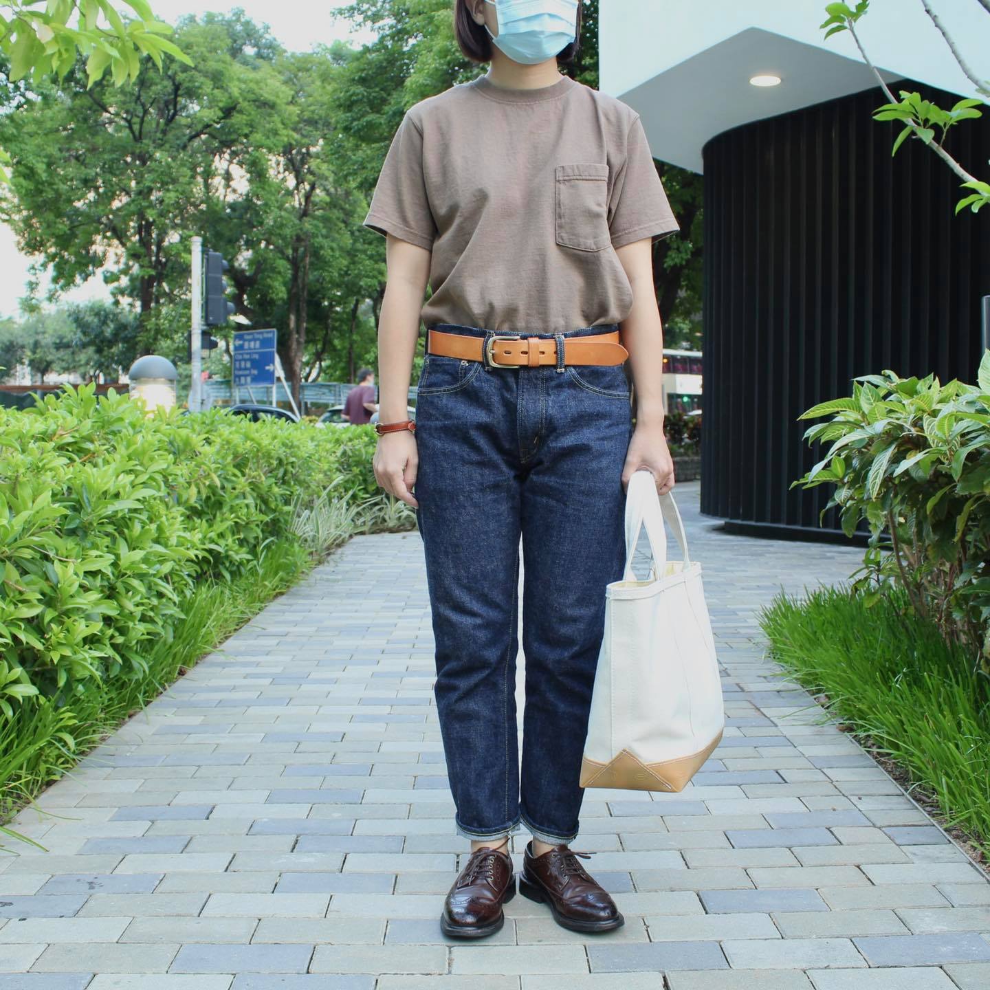 Or Slow - STANDARD ITEMS 107 IVY FIT  13.7OZ DENIM (ONE WASH)
