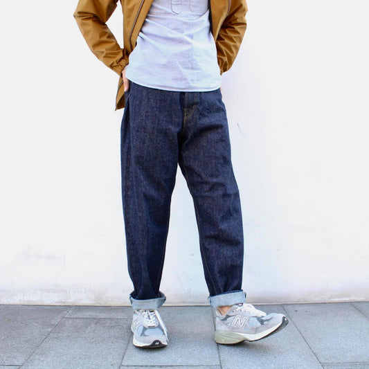 SPELLBOUND - 14OZ LOOSE TAPERED ONE WASH JEANS