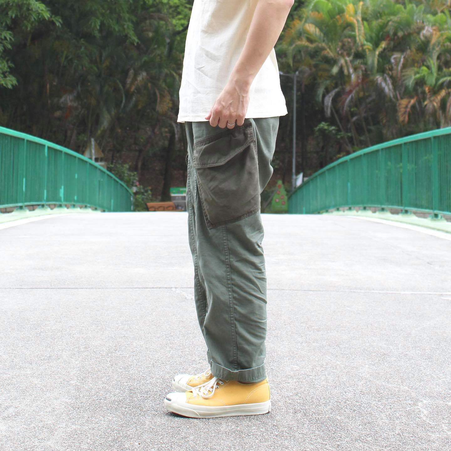 WILD THINGS JAPAN - BACKSATIN FIELD CARGO PANTS