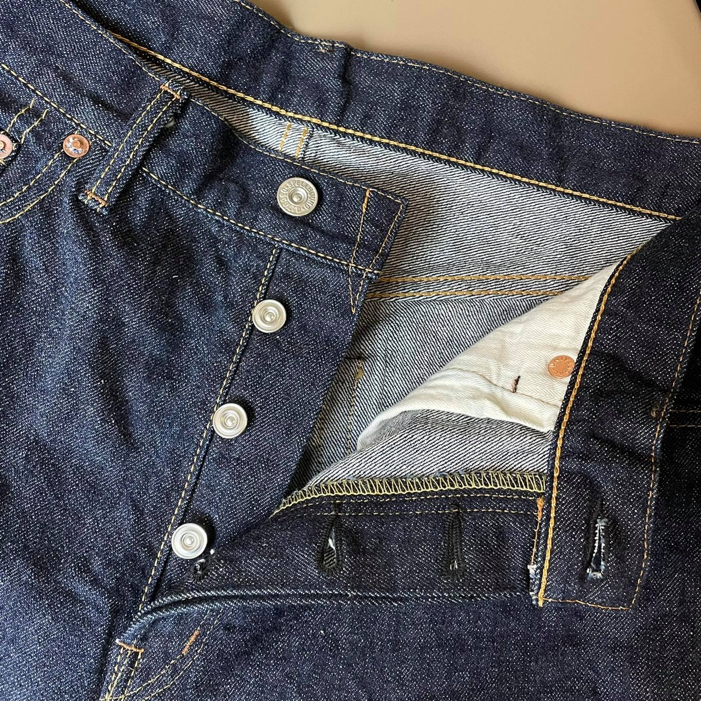 SPELLBOUND - 14OZ LOOSE TAPERED ONE WASH JEANS