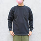 AheHee - STANDARD ITEM HEAVYWEIGHT L/S POCKET TEE