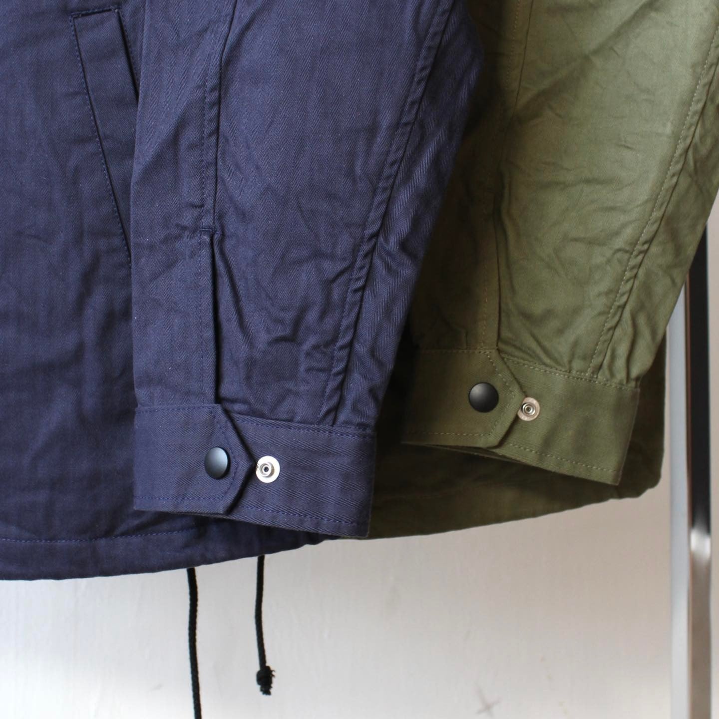 AheHee - HERRINGBONE COACH JACKET