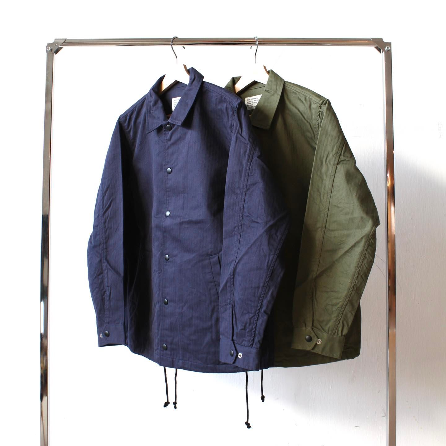 AheHee - HERRINGBONE COACH JACKET
