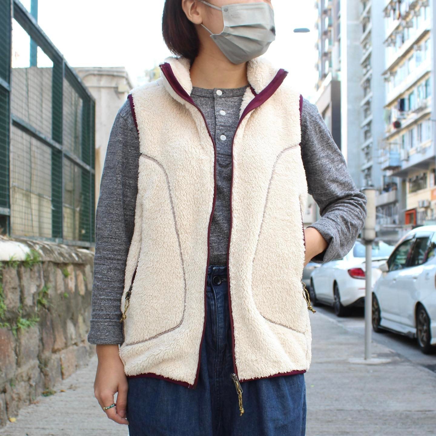 COOCHUCAMP - HAPPY FLEECE VEST II .