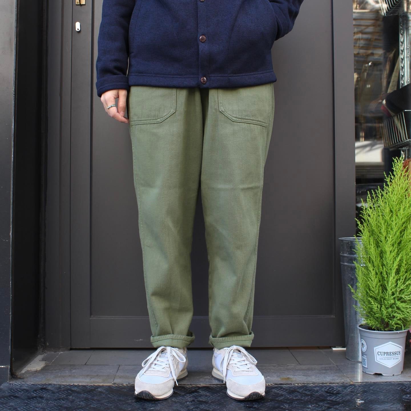 D.M.G - Military Easy Pants (Olive)