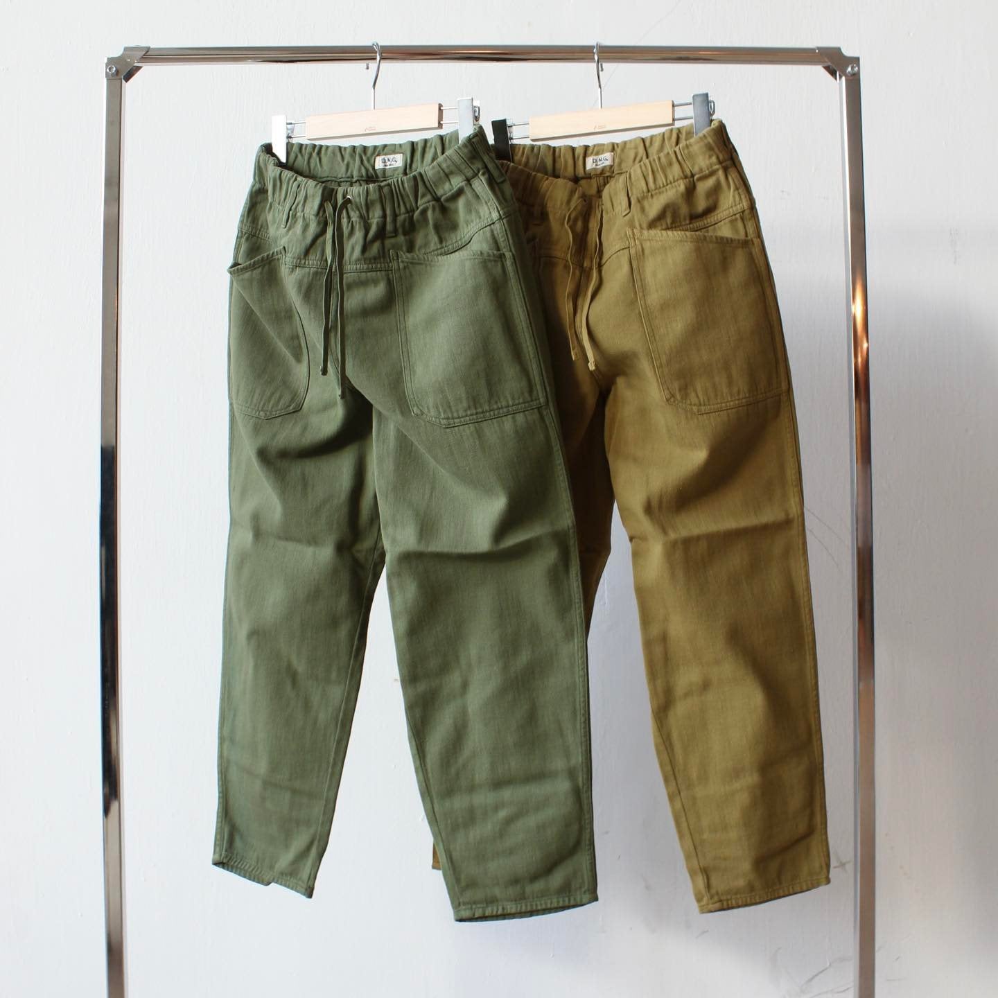 D.M.G - Military Easy Pants (Olive)