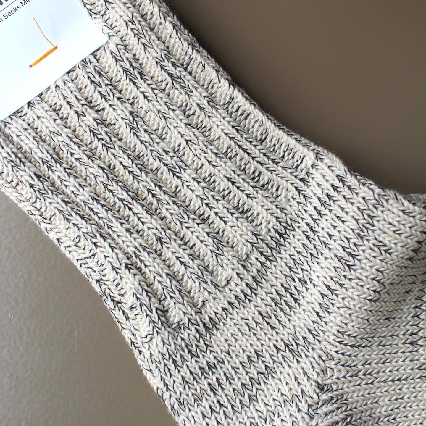 Hoffmann - ORGANIC SUPIMA COTTON RIB SOCKS