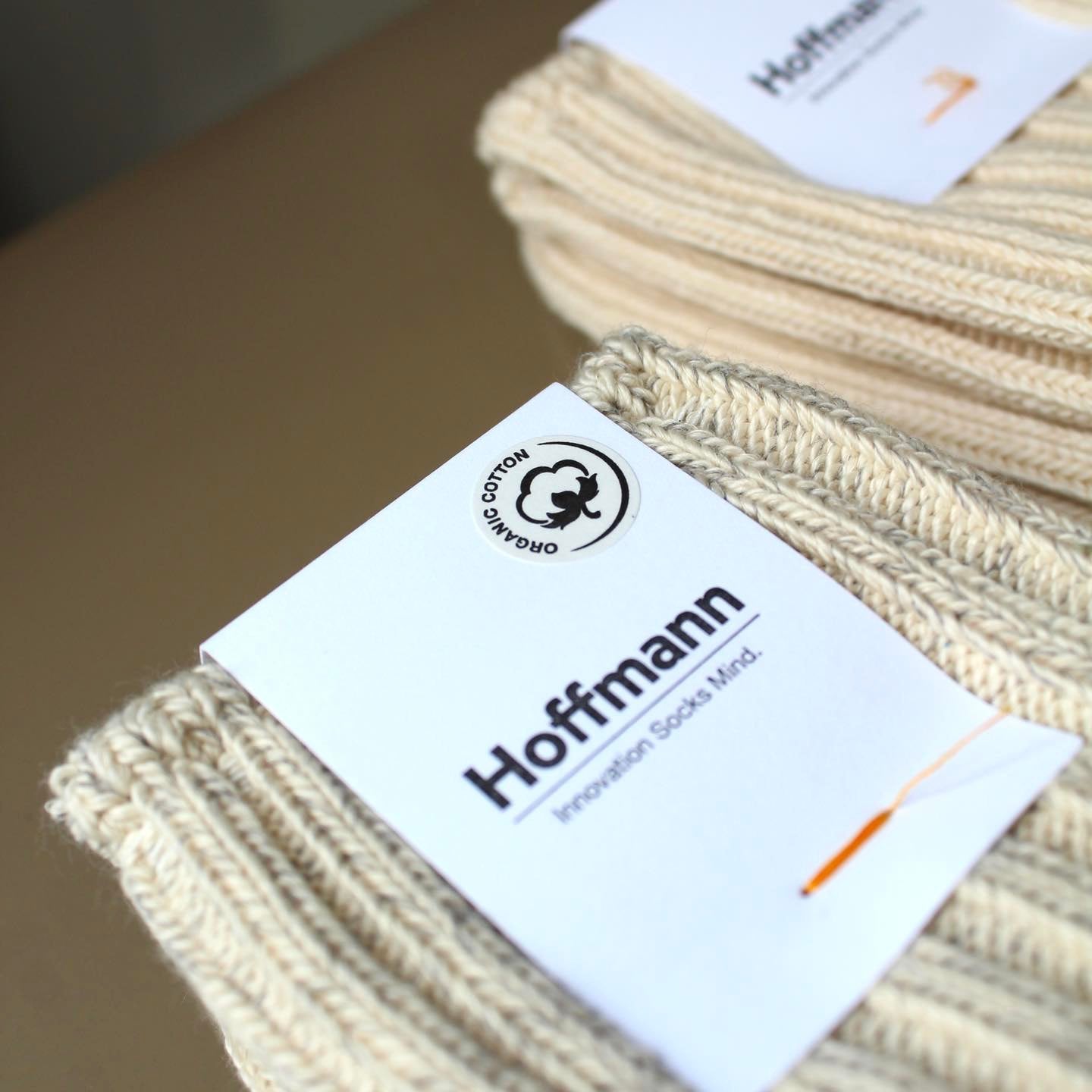 Hoffmann - ORGANIC SUPIMA COTTON RIB SOCKS