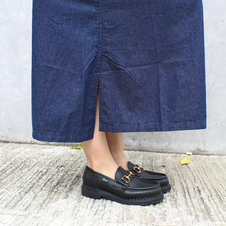 Brocante - 4.5OZ Denim cordon dress