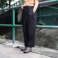 TRAVAIL MANUEL - Linen Wide Pants
