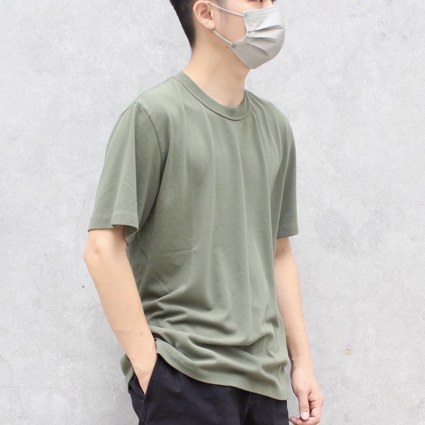 BRING - DRYCOTTONY HEAVY WEIGHT "GARMENT DYE" T-SHIRT