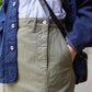 D.M.G - Military Long Skirts(Olive)