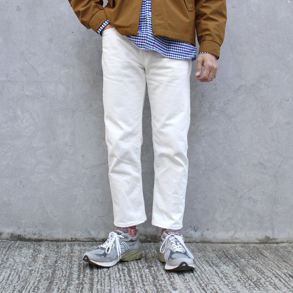 Or Slow - STANDARD ITEMS 107 IVY FIT (WHITE DENIM)