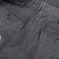 Or Slow -  SLIM FIT FATIGUE PANTS (STONE WASH BLACK)