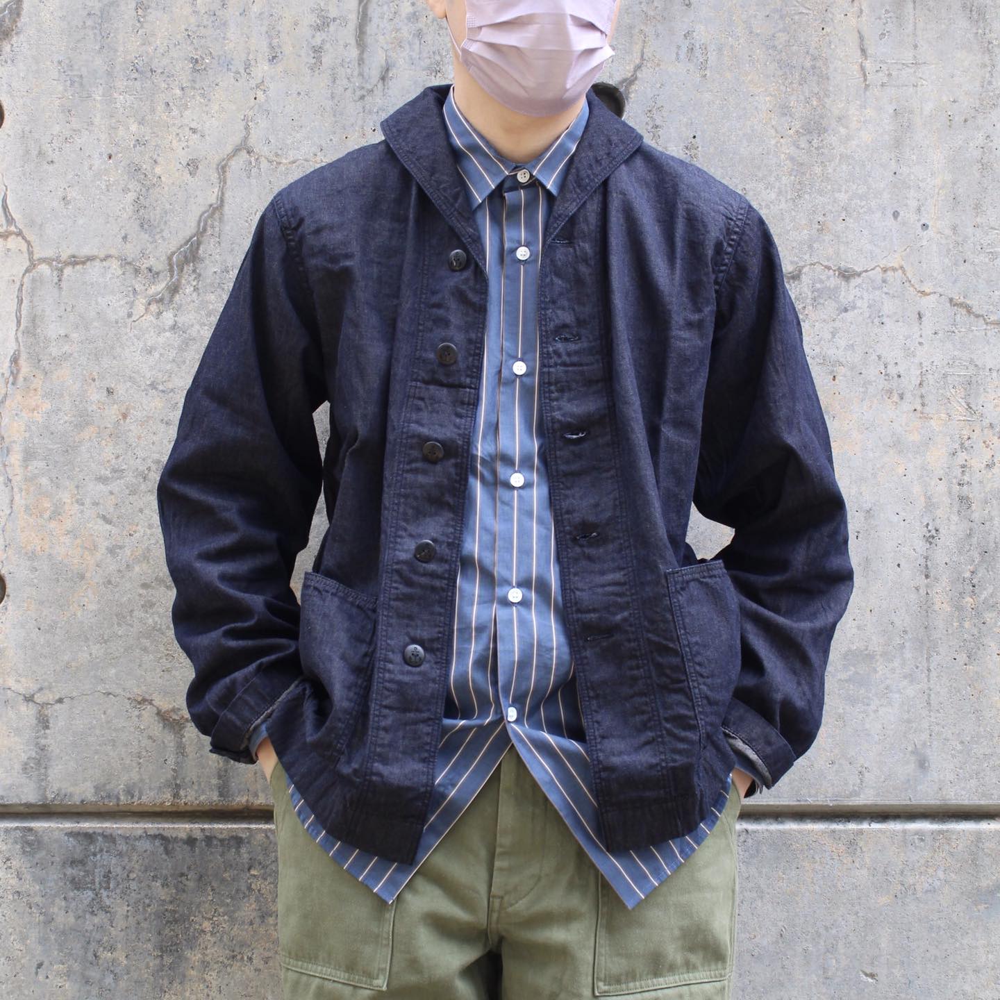 WORKERS - 6OZ DENIM USN SHIRT JACKET
