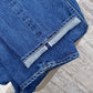HATSKI - 15.6OZ Wide Tapered Denim (USED BLUE)