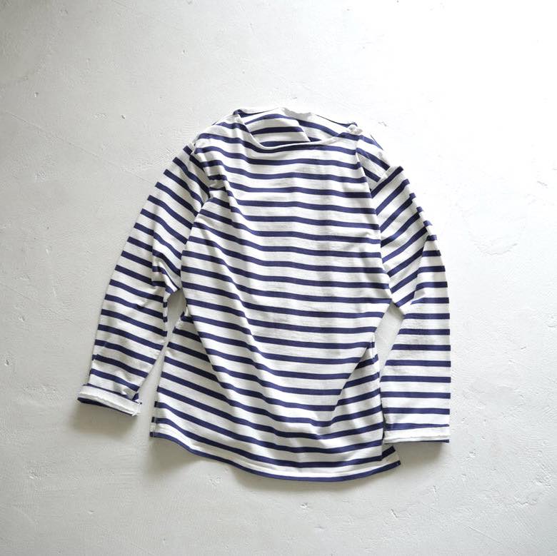 HATSKI - Navy Basque Shirt