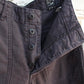 Or Slow- STANDARD ITEM US ARMY FATIGUE PANTS (STONE WASH BLACK)