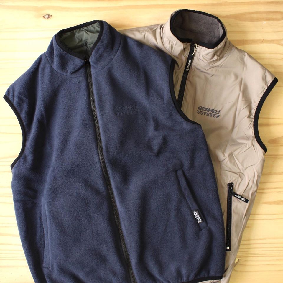 GRAMICCI - OUTDOOR REVERSIBLE VEST(雙面穿著)