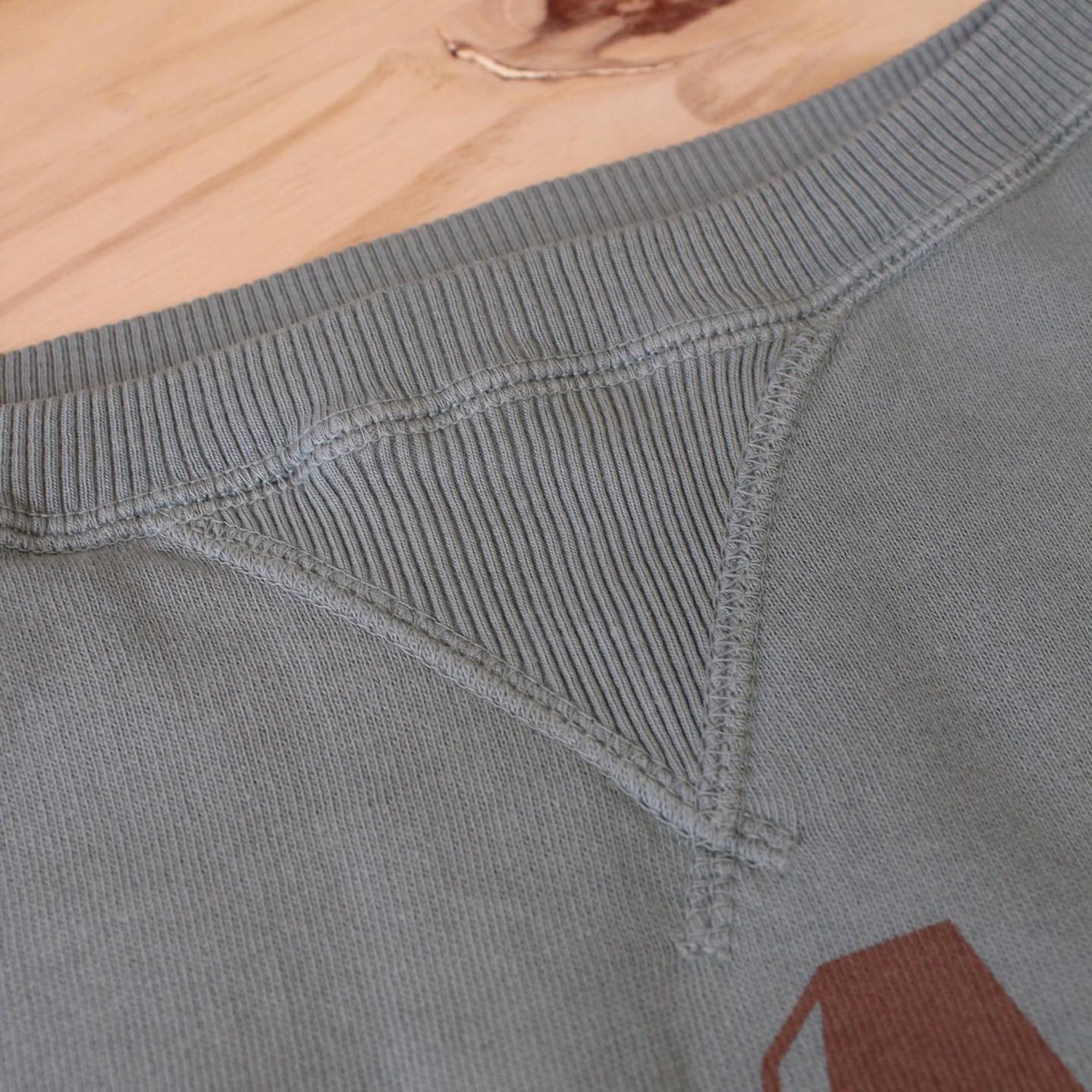 RIDING HIGH - DUSTY COLOR CREW SWEAT DAY CAMP