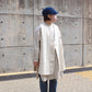 Brocante - Cotton Linen Button Gilet (Natural)