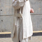 Brocante - Cotton Linen Button Gilet (Natural)