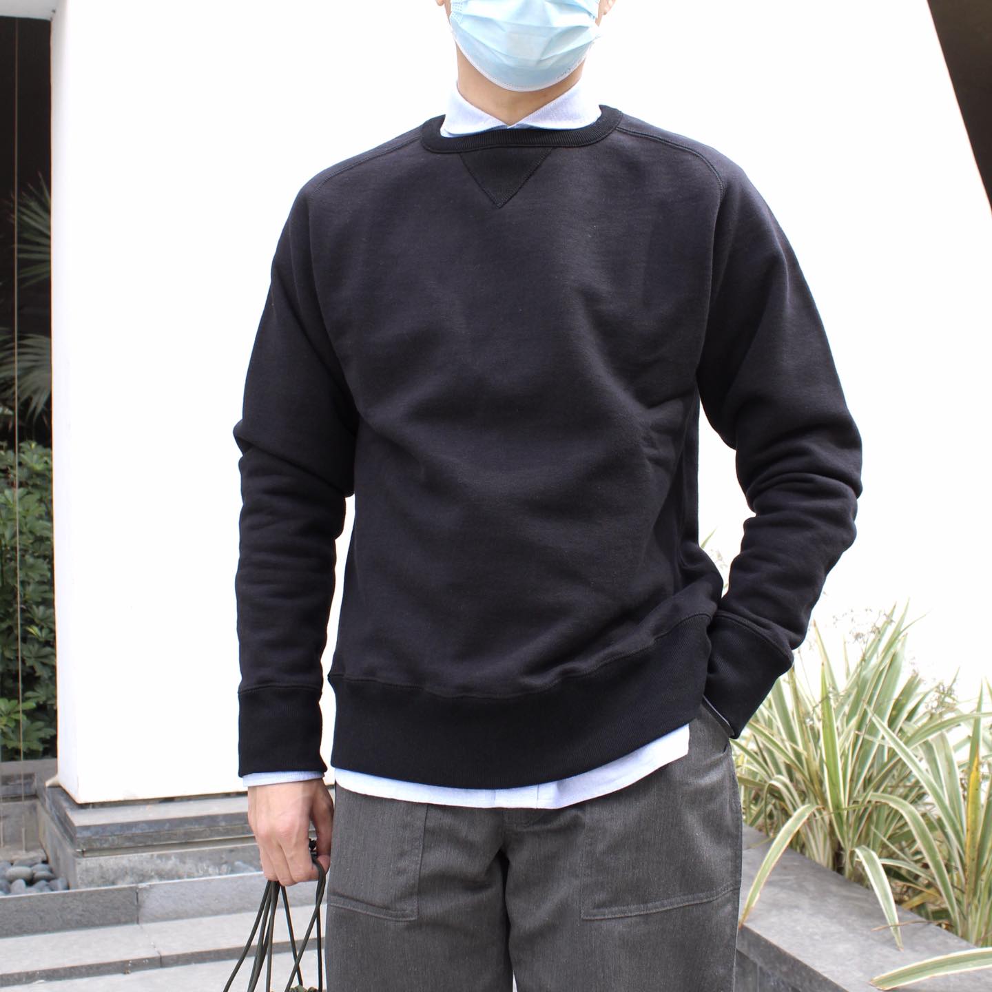 RIDING HIGH -  LOOPWHEEL CREW SWEAT