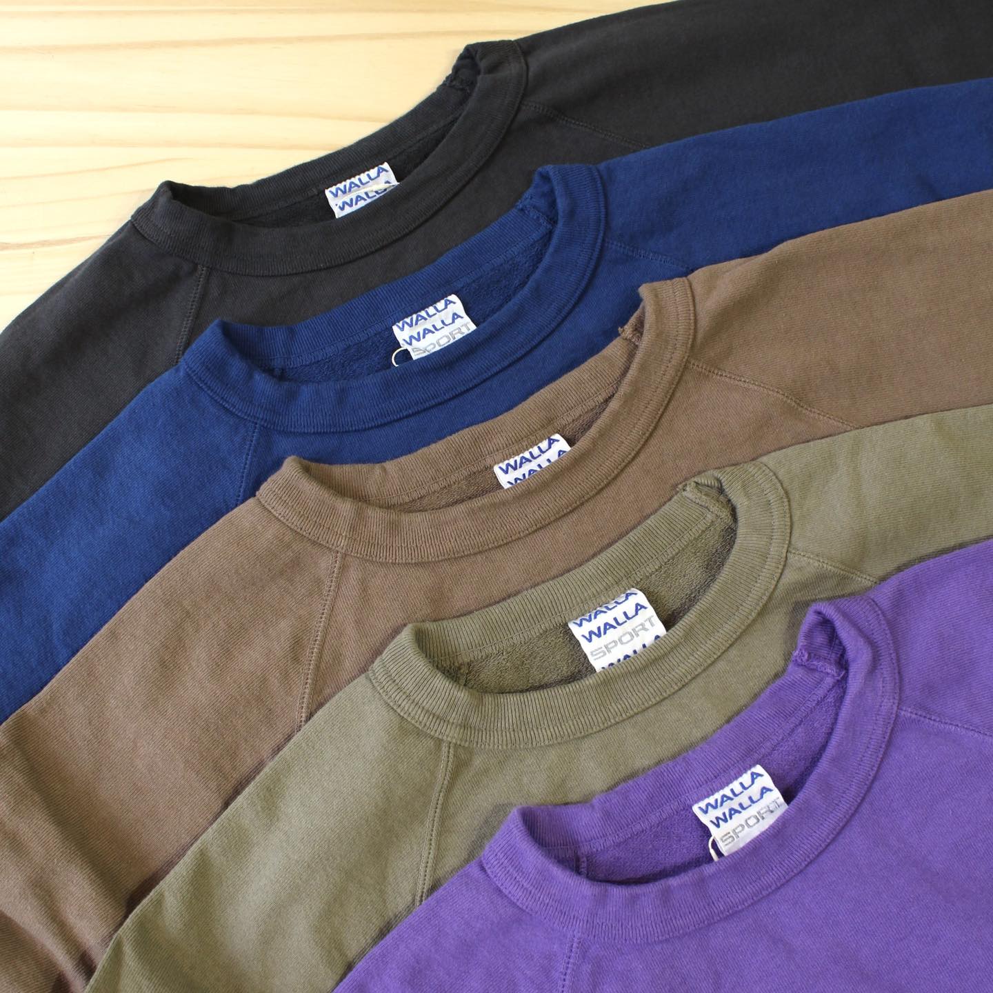 WALLA WALLA SPORT - 13OZ CREW SWEAT SHIRT
