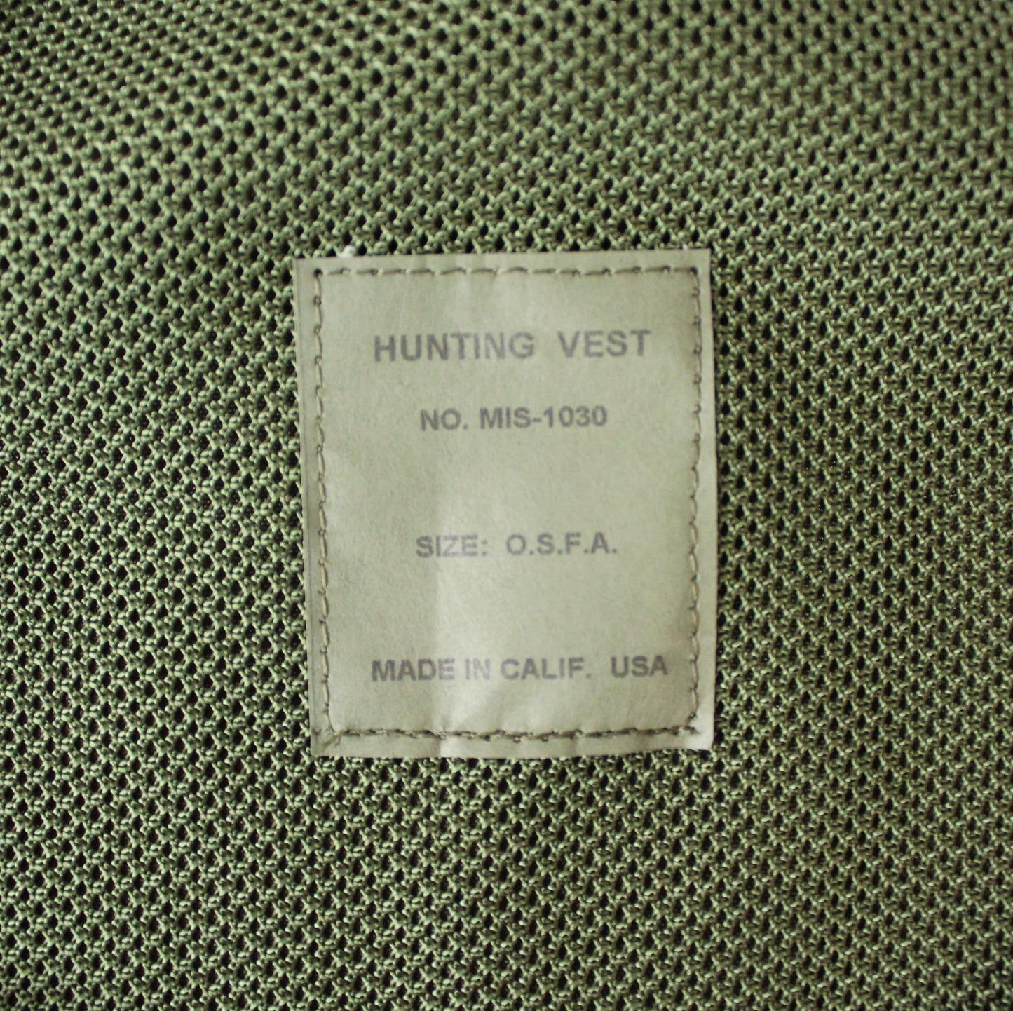 MIS - Hunting Vest