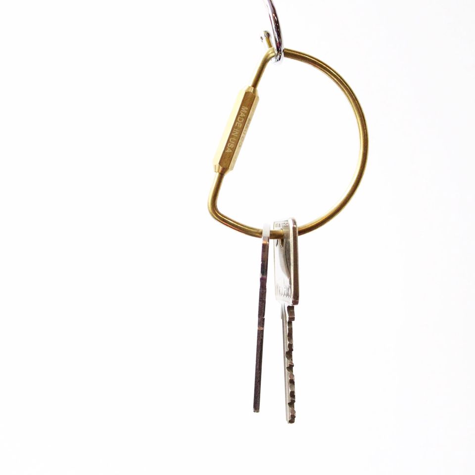 M&U CO - "D" Key Ring