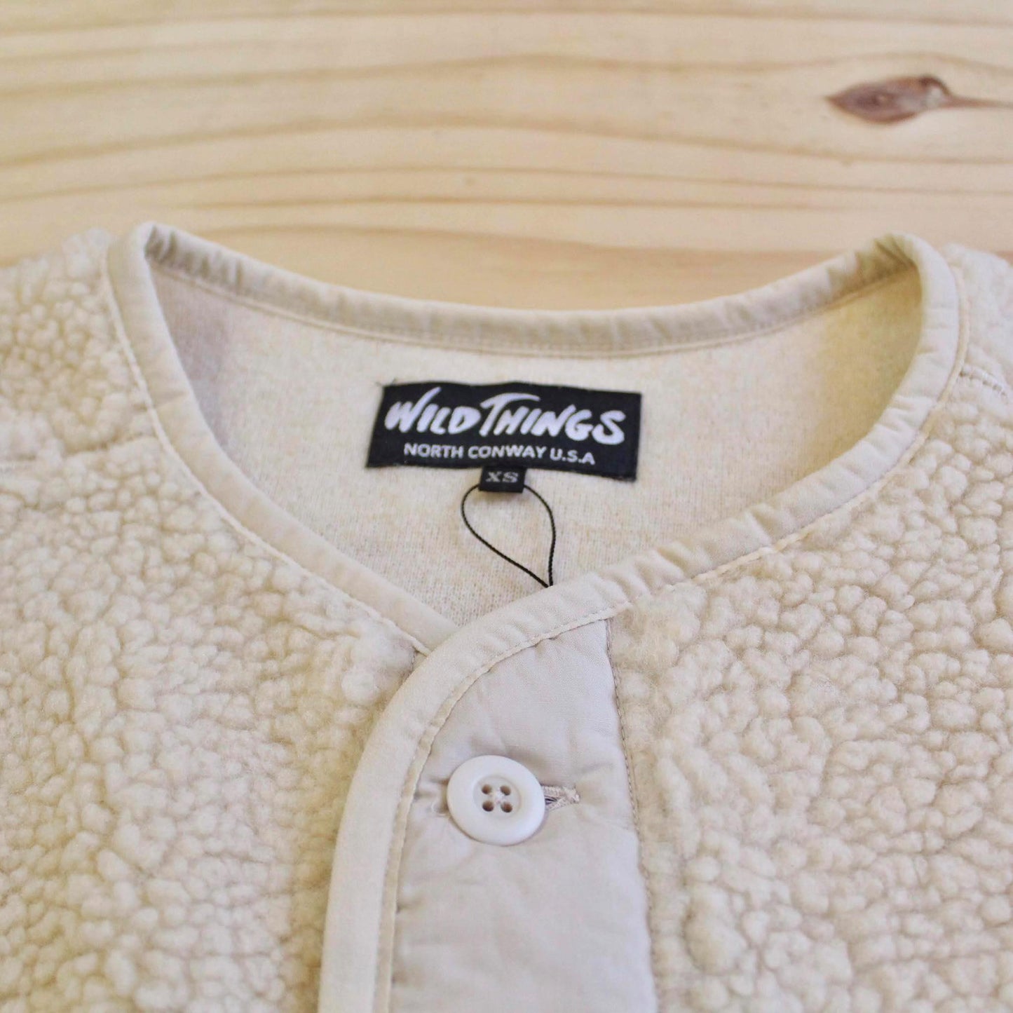 WILD THINGS JAPAN - BOA No Collar Jacket