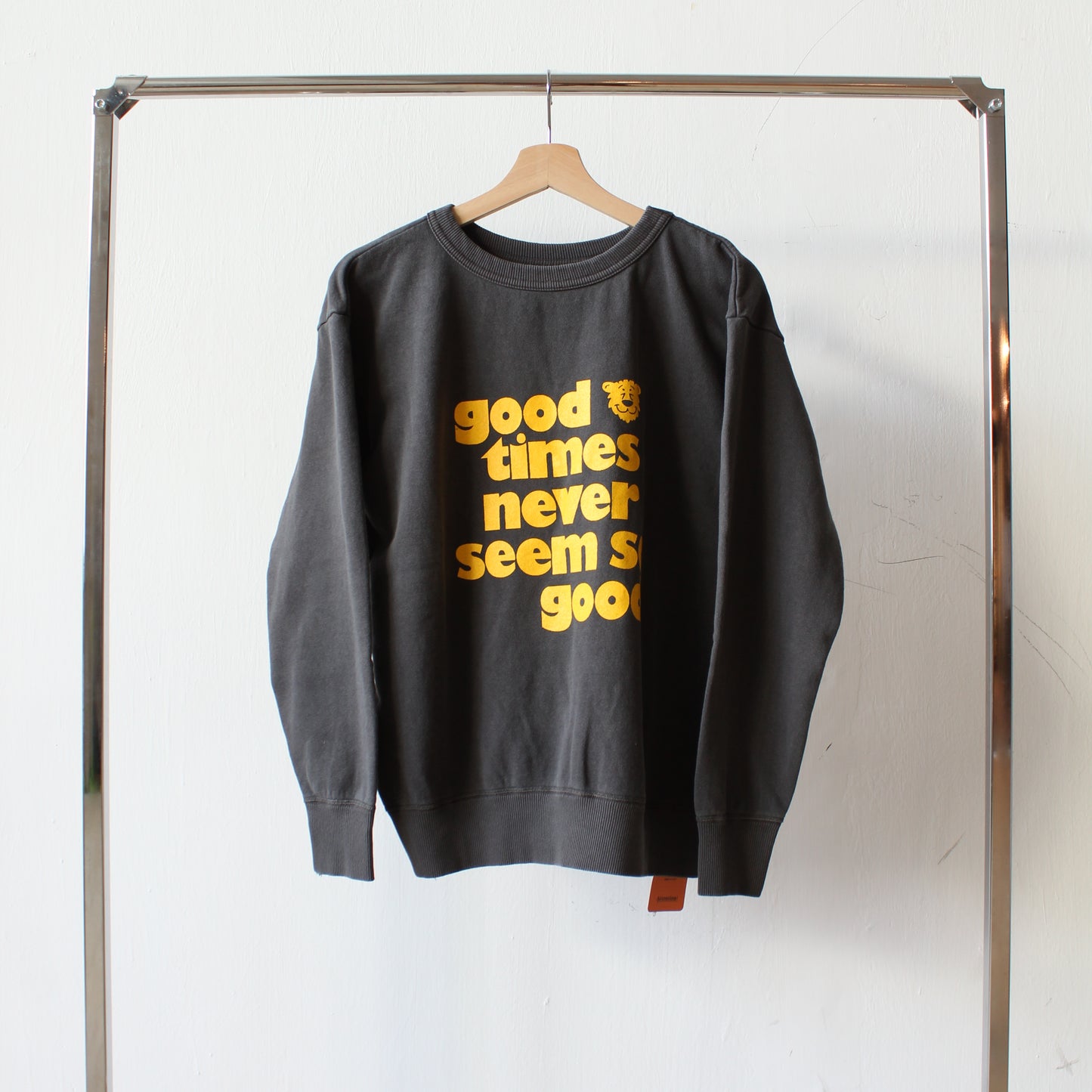 MIXTA - TIGER SWEATSHIRT VINTAGE BLACK