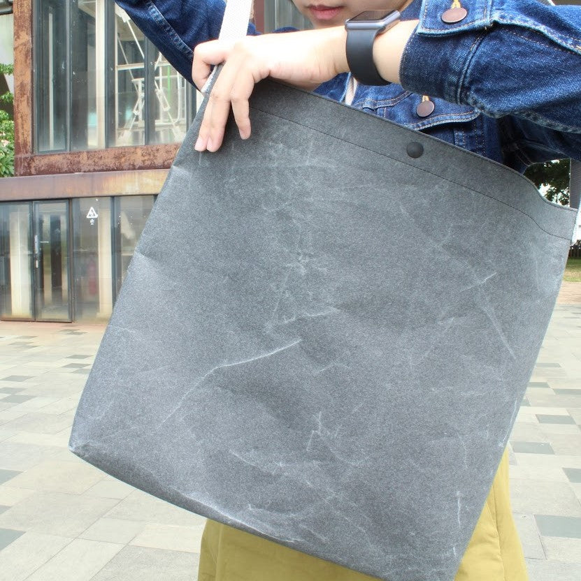 和紙Pa Pack by Kiruna - Pa Pack Shoulder Bag(Black)