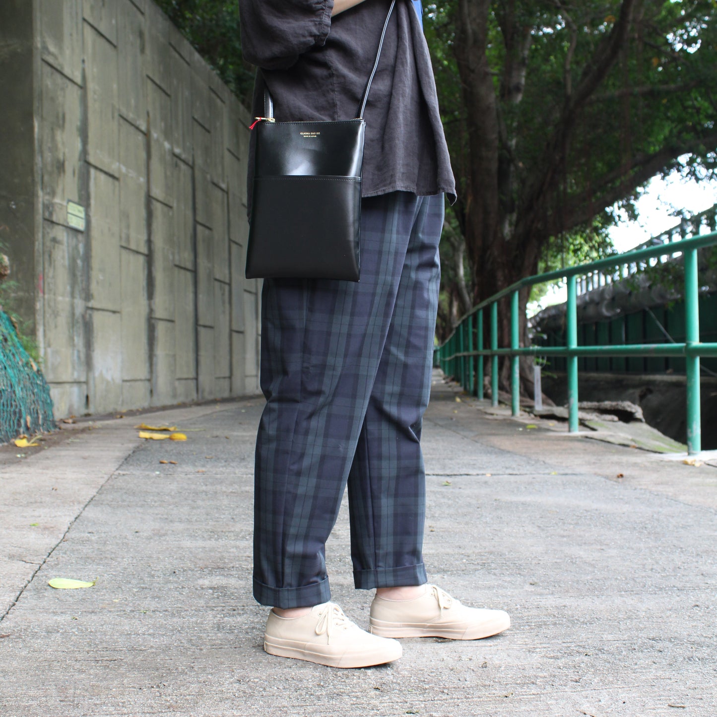TRAVAIL MANUEL - T/C Check Pants